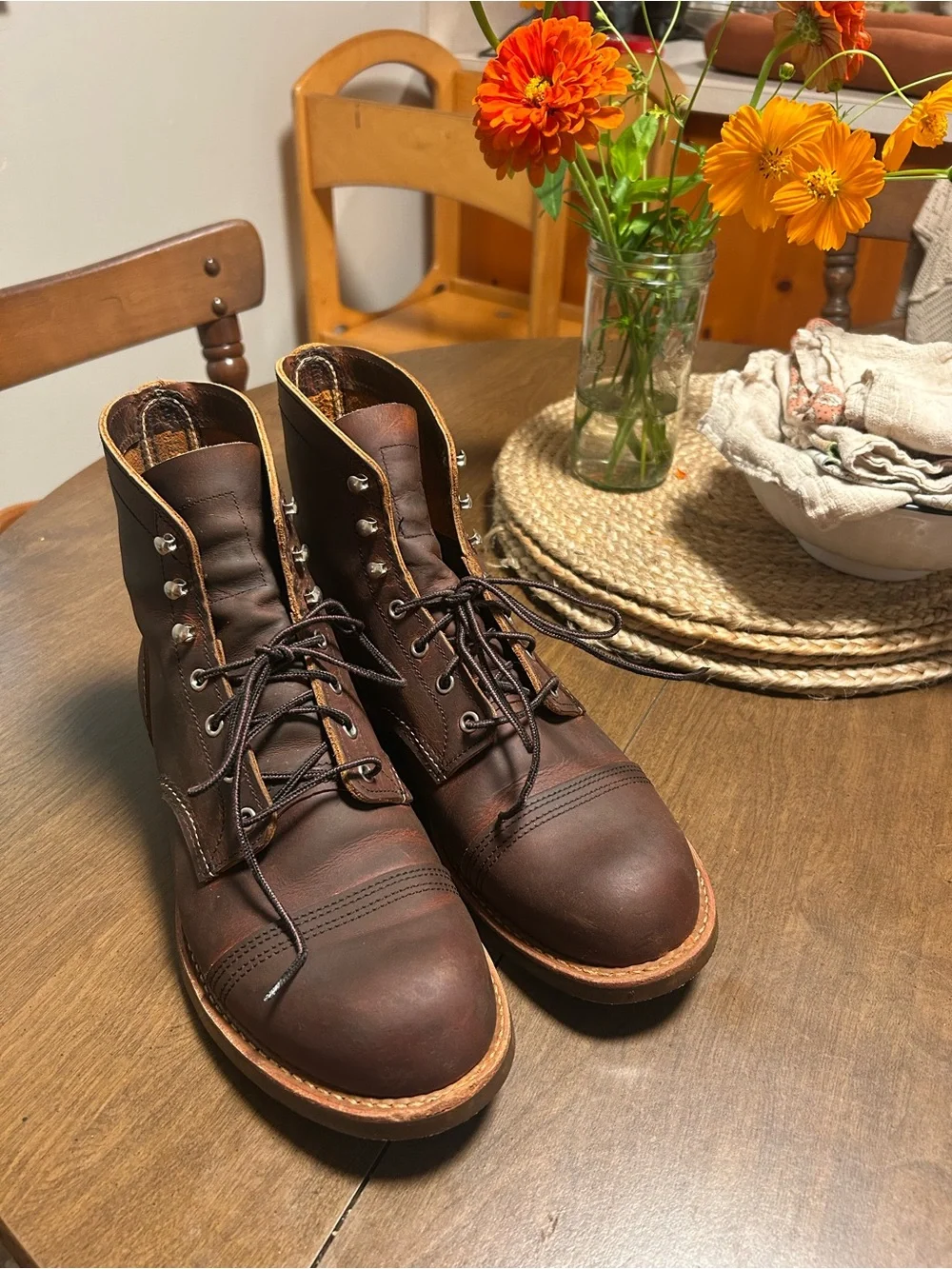 Mens Iron Ranger Leather Boot 8085